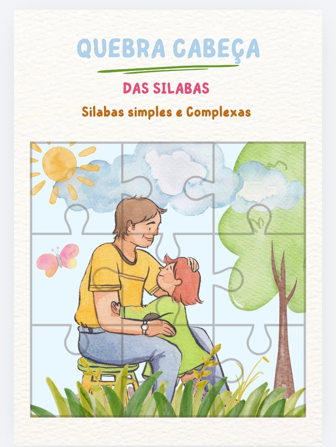 Quebra-Cabeça das Sílabas