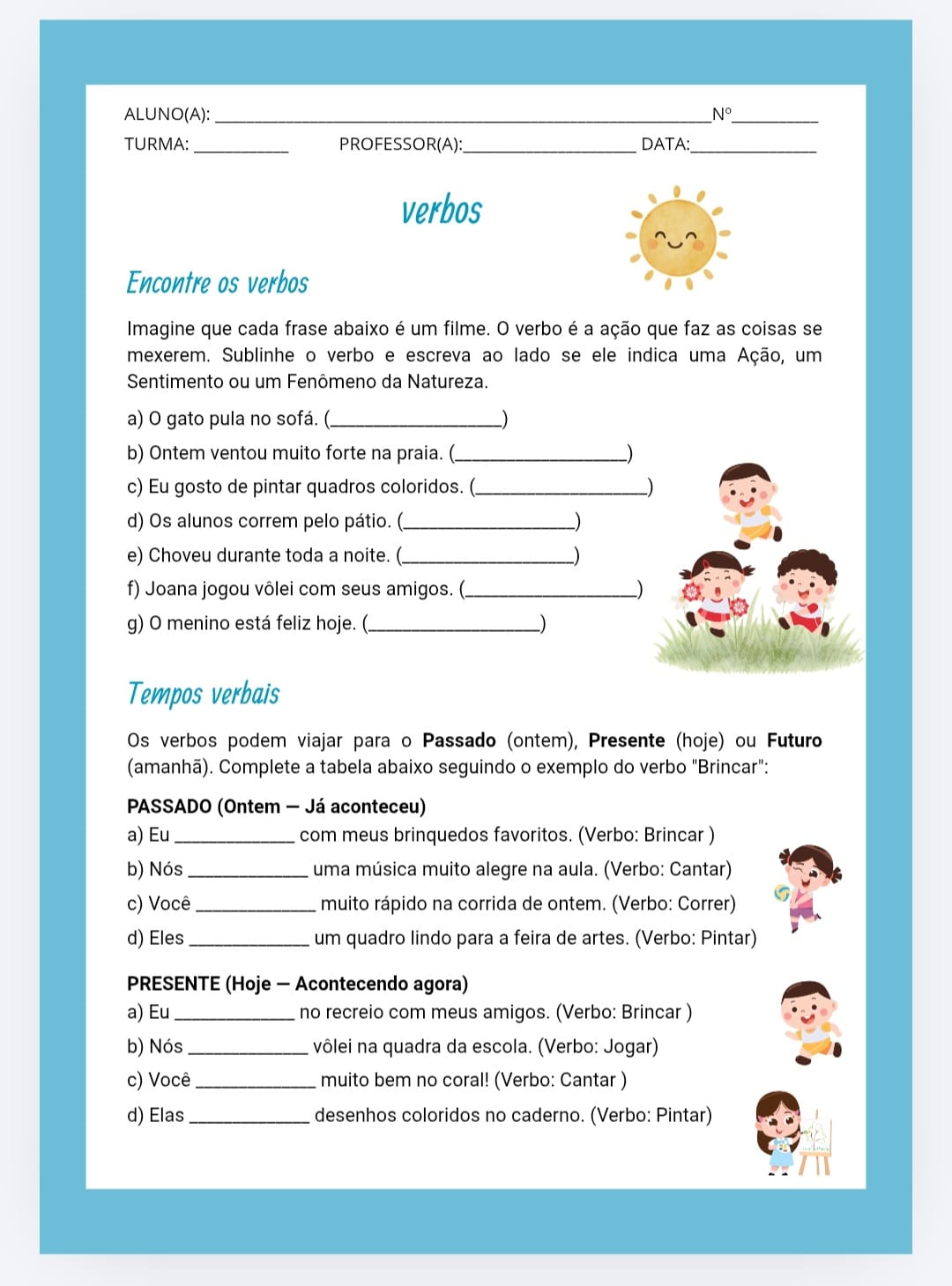 Português para o 4º e 5º ano 