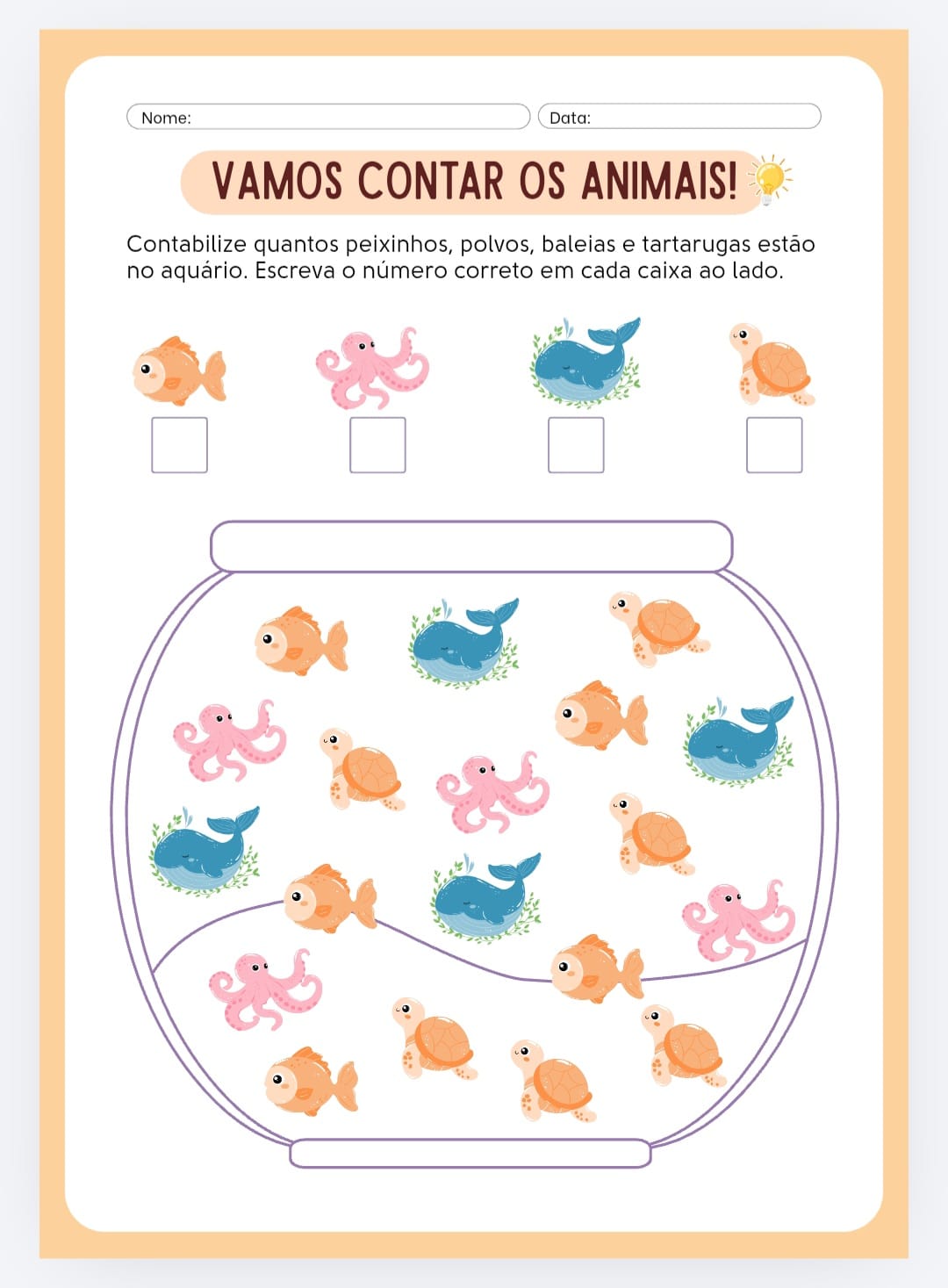 Relação Números e Quantidade