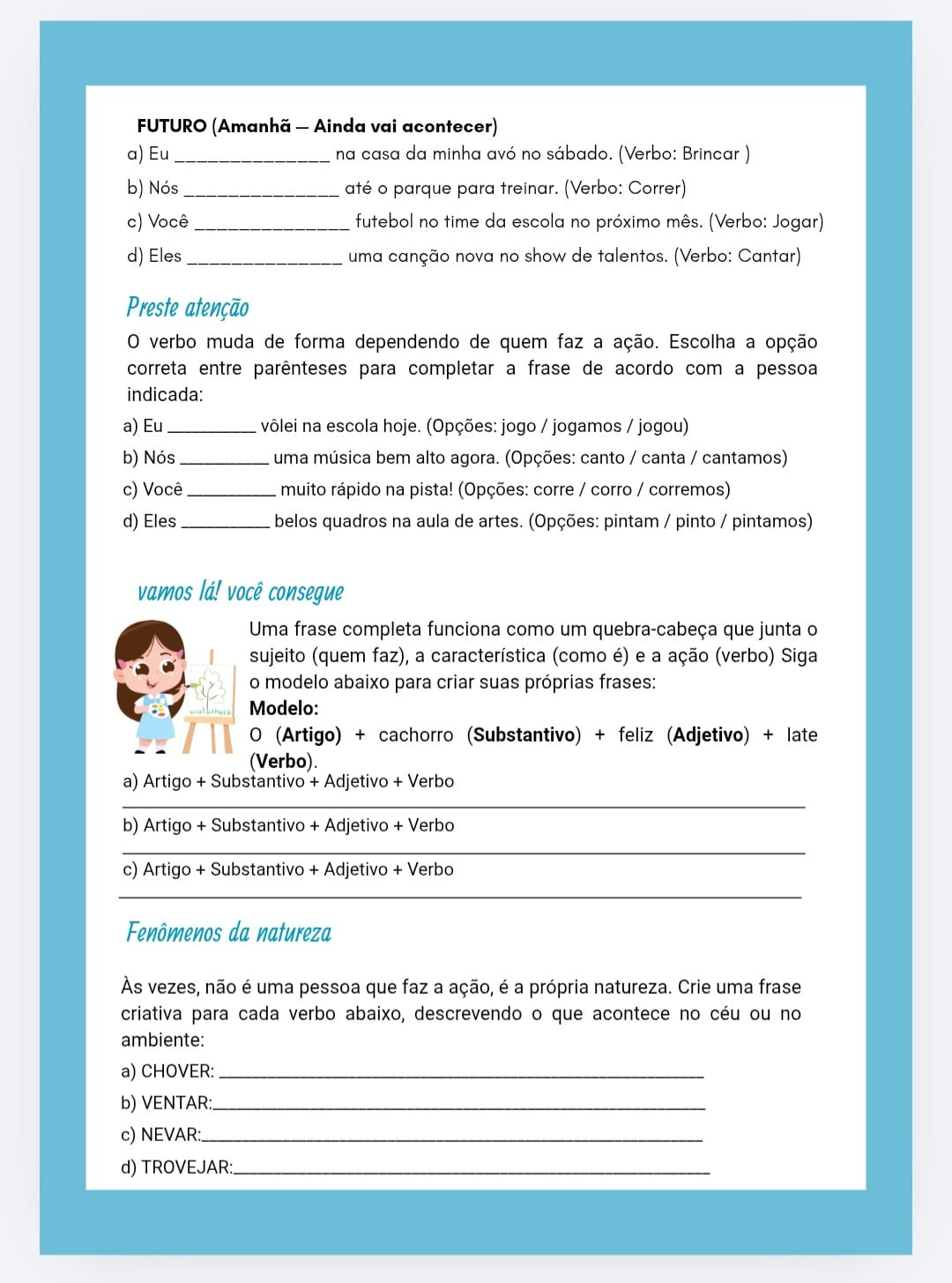 Português para o 4º e 5º ano 