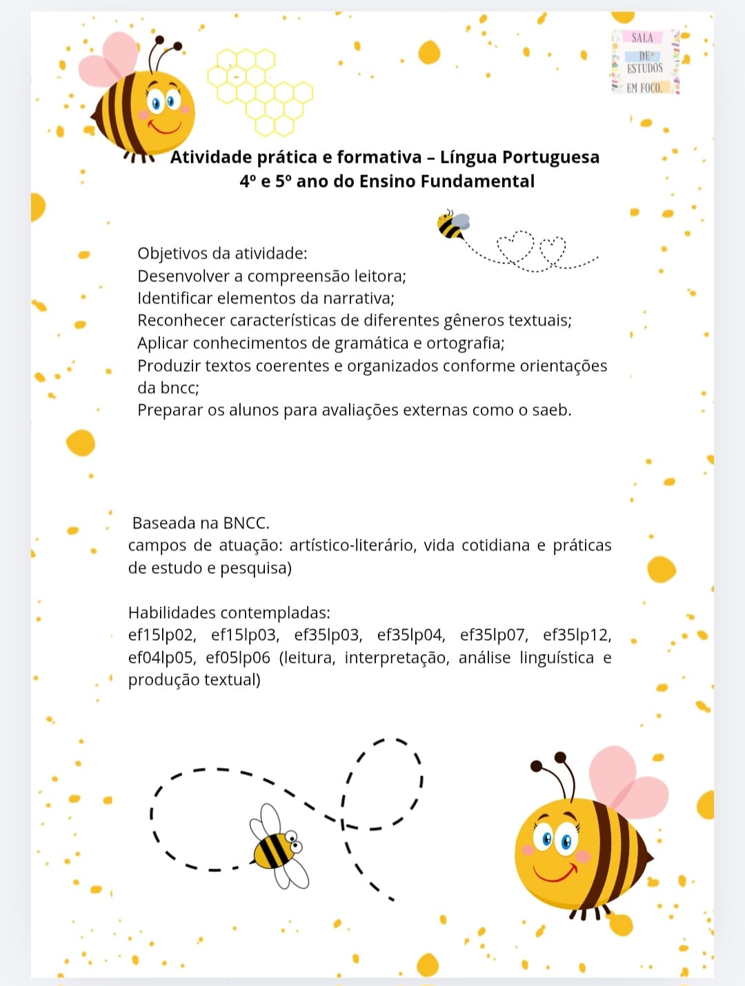 Atividade Prática de Língua Portuguesa