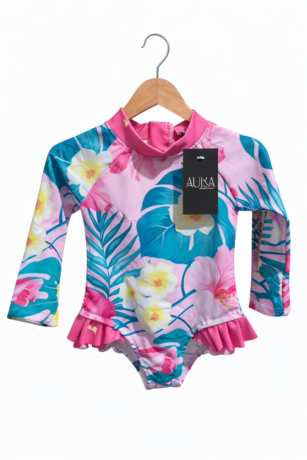 Traje de baño infantil tropical