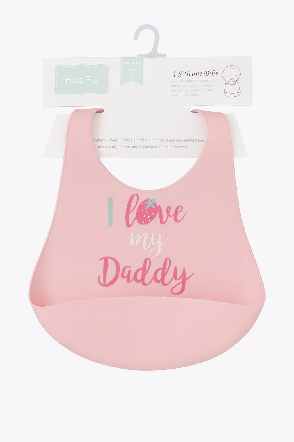 Babero de silicona Daddy