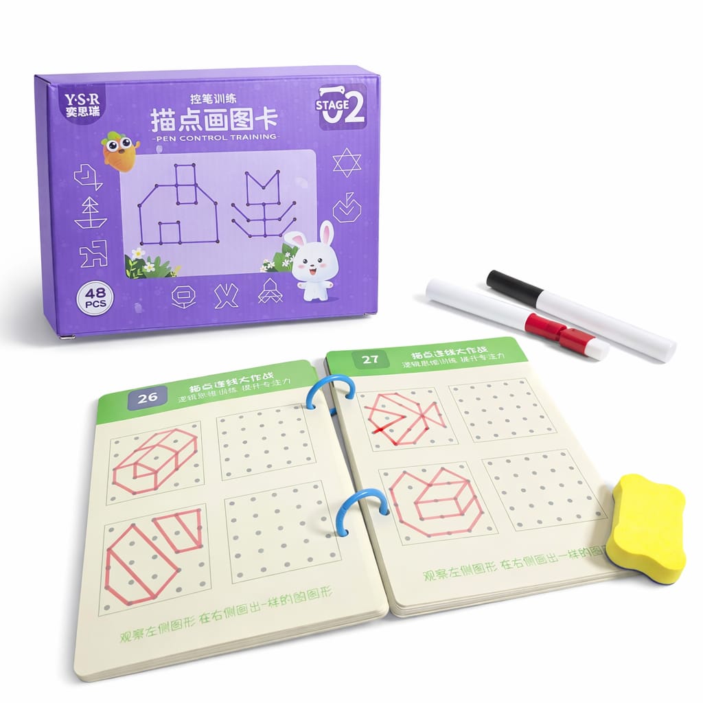 Tarjetas de Dibujo de Puntos