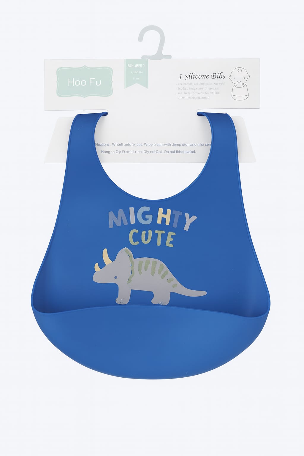 Babero de silicona para bebé