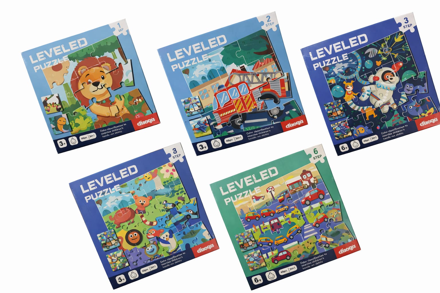 Set de Rompecabezas Magnetico 