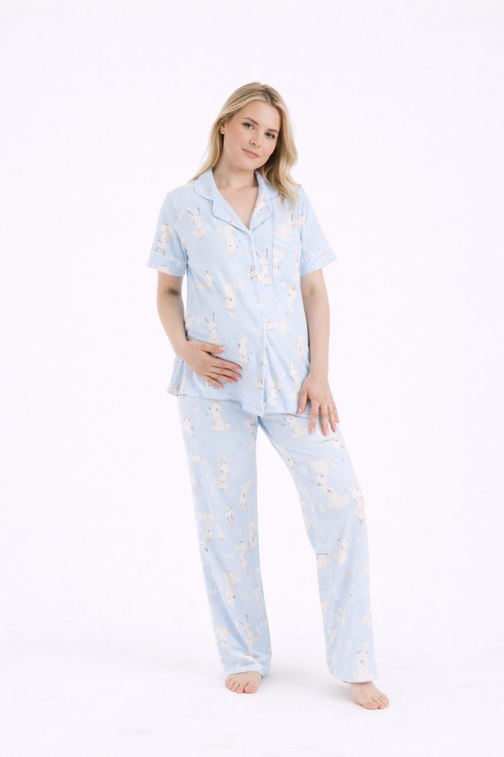 Pijama de maternidad suave