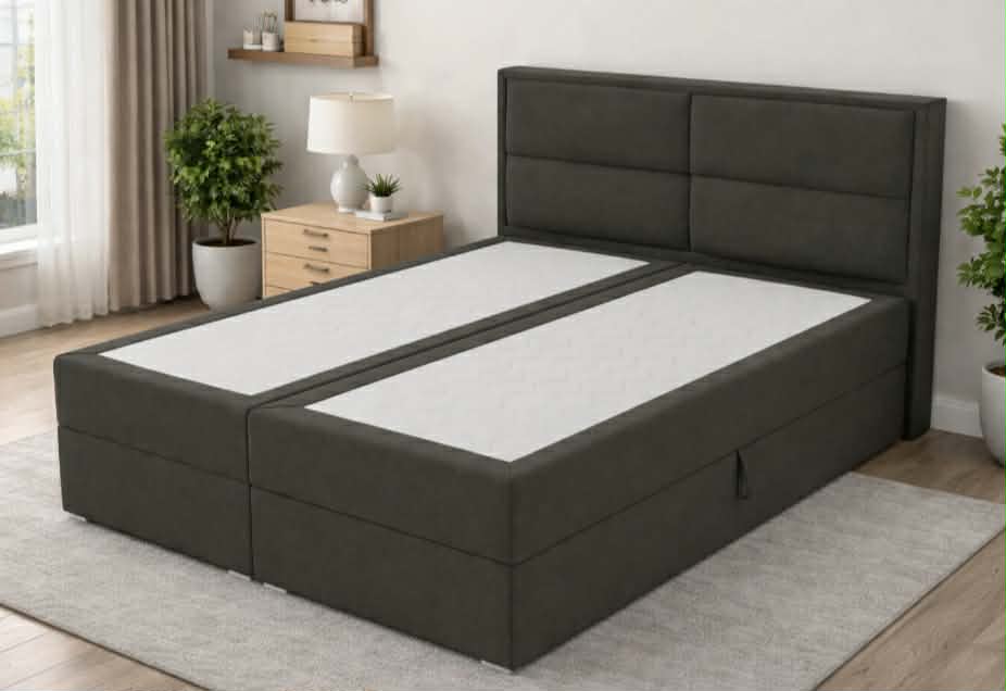 Łoże kontynentalne panelowe z dwoma pojemnikami LARA