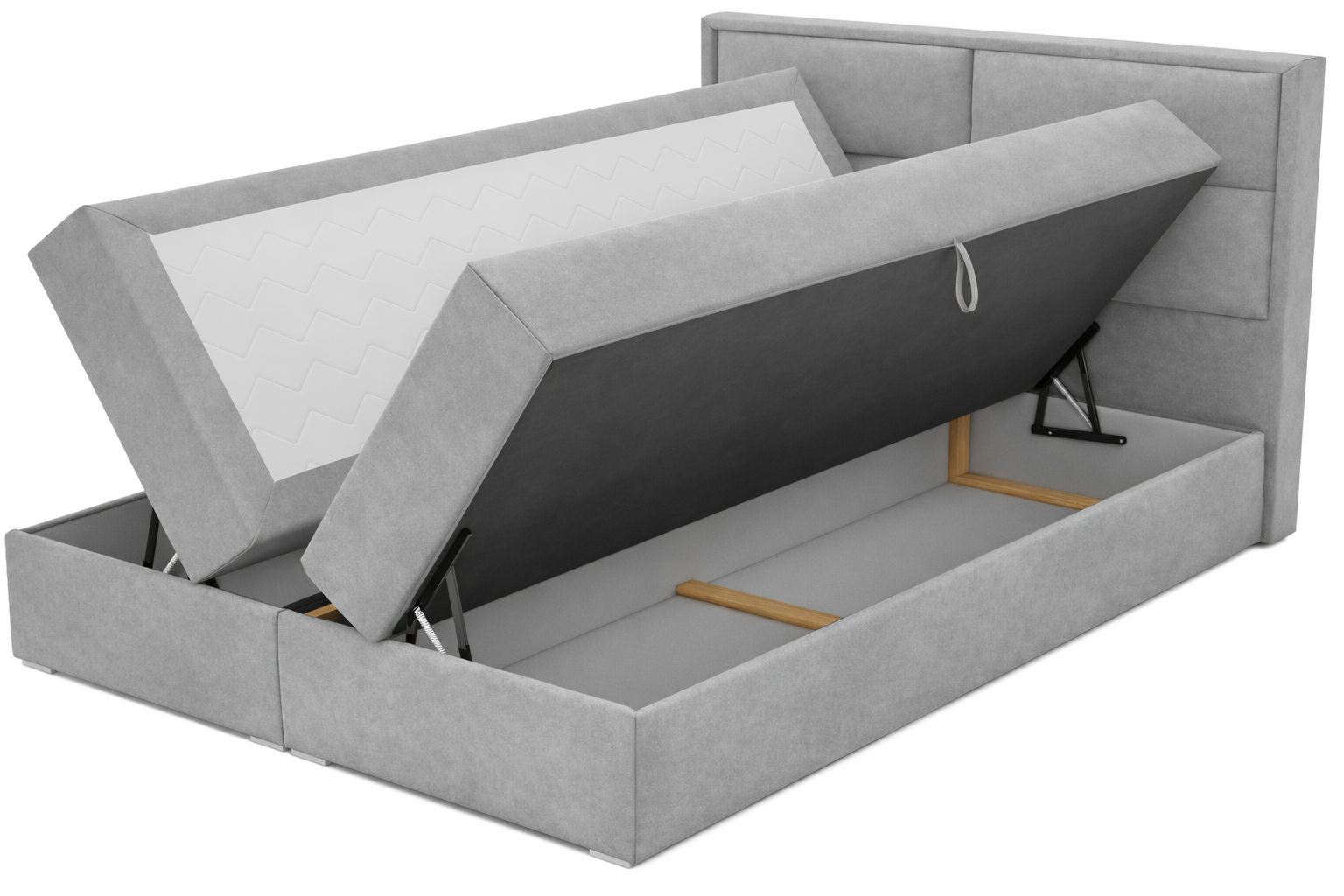 Łoże kontynentalne panelowe z dwoma pojemnikami LARA