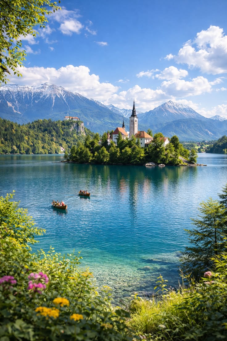 Pažink Sloveniją. Liubliana, Bled ežeras