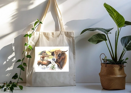 TOTEBAG TAUREAU AUBRAC