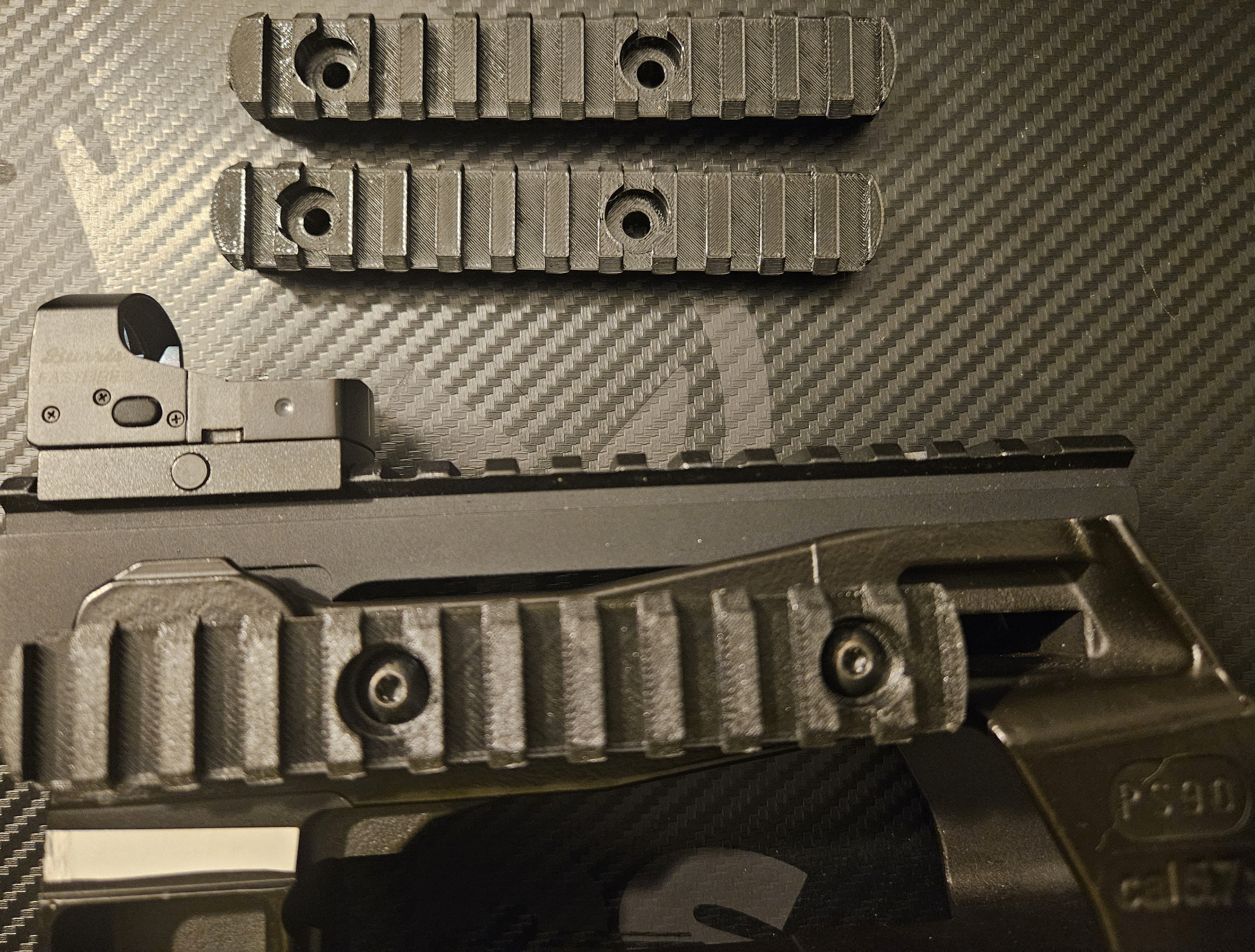 FN Extended Picatinny Rail Set