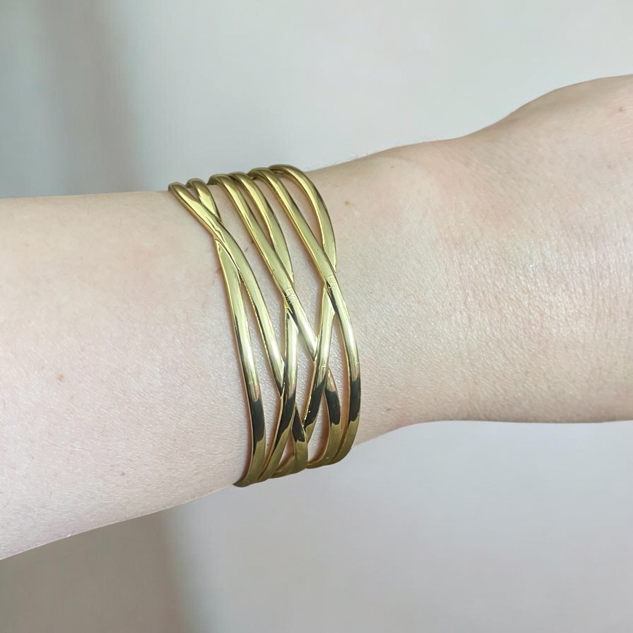Gold Plated Elegant Bracelet