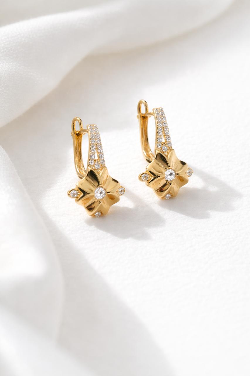 Elegant Gold Plated Earrings