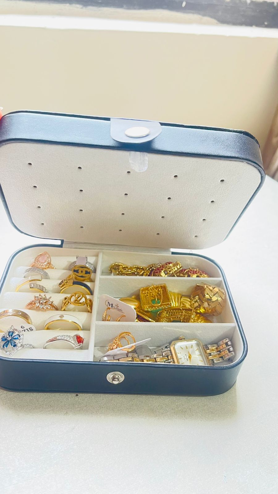 Travel Jewelry Organizer Box