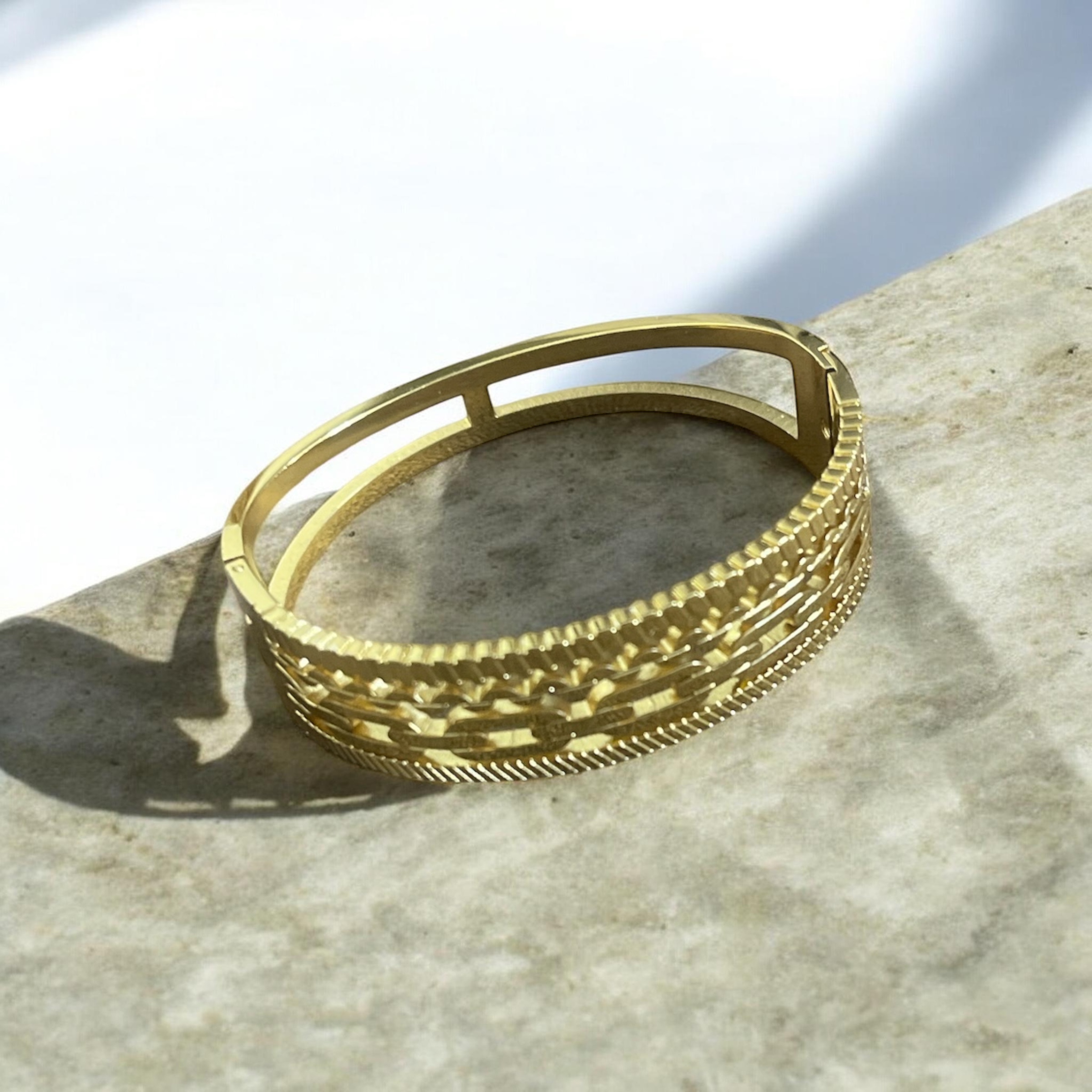 Gold Plated Elegant Bracelet