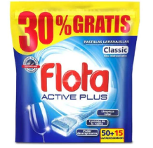 Flota Active Plus Pastillas Lavavajillas