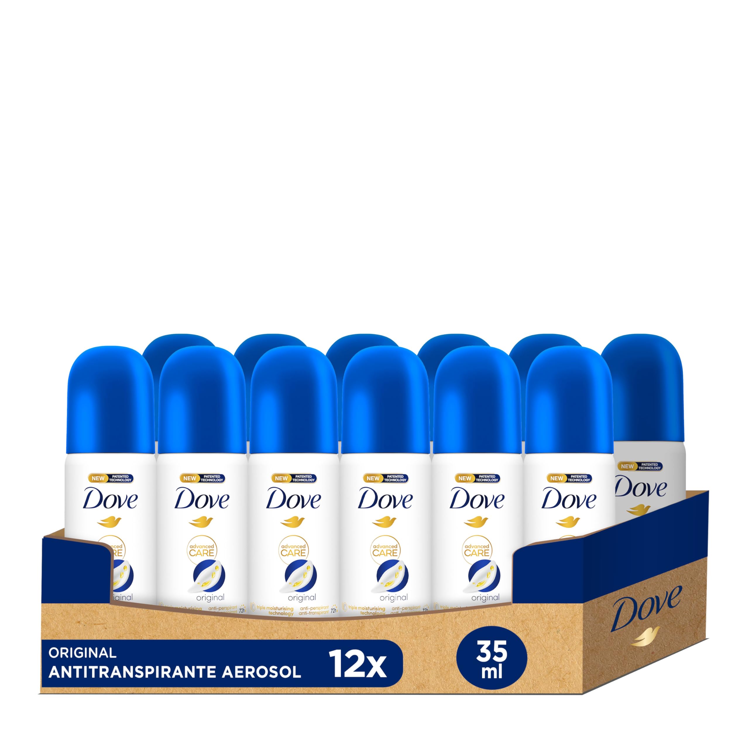 Dove Antitranspirante Aerosol Original 12x