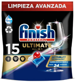 Finish Powerball Ultimate All in 1 (15 uds)