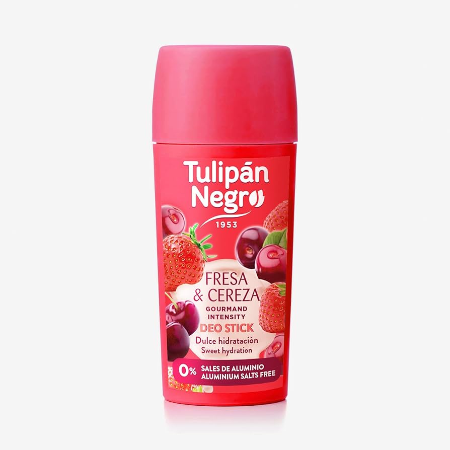 Desodorante Tulipán Negro Fresa & Cereza