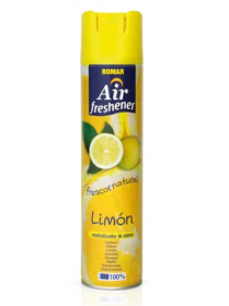 Ambientador en spray aroma limón