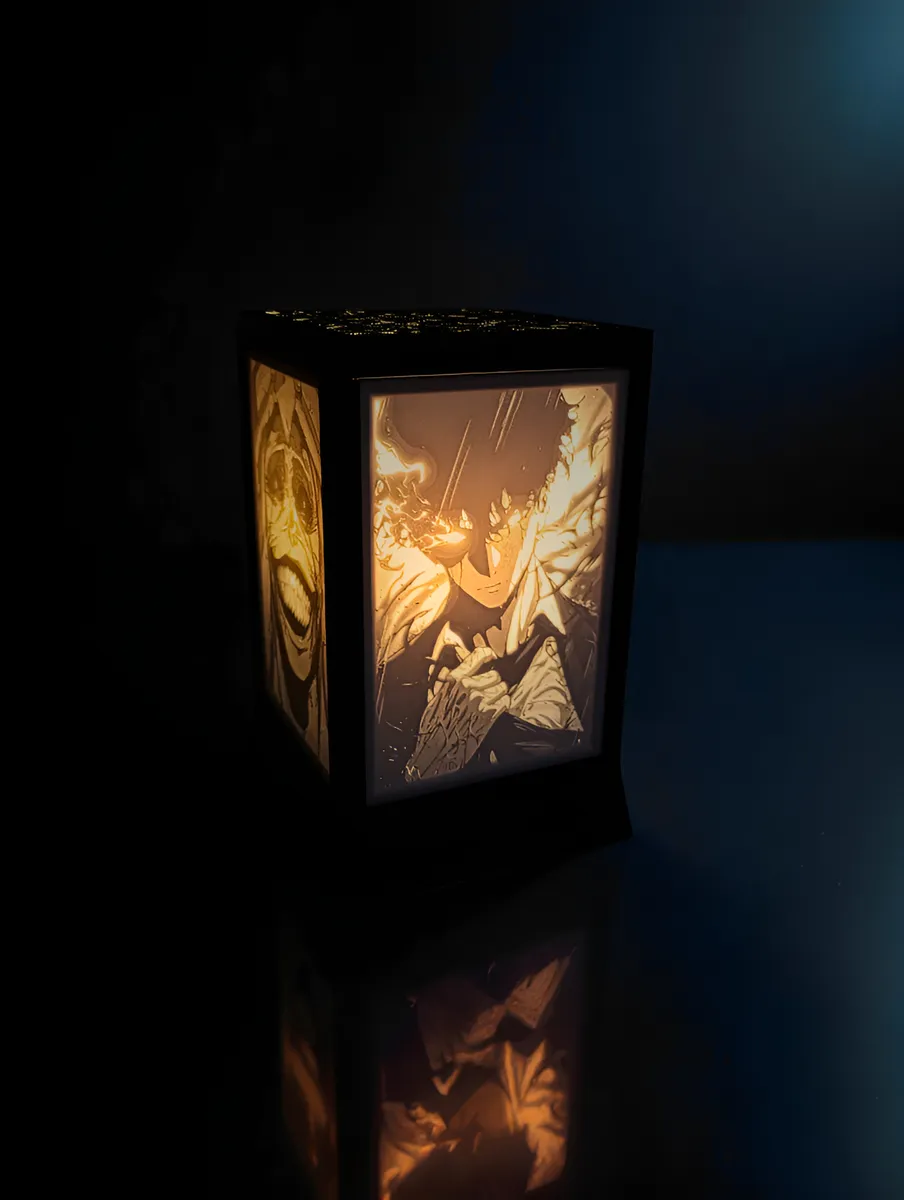 Velador litofania personalizable | PLA