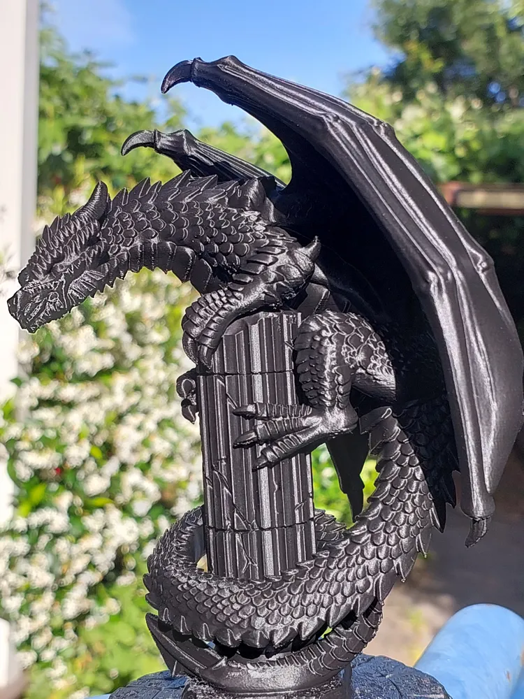 Escultura de Dragón Guardián | PLA