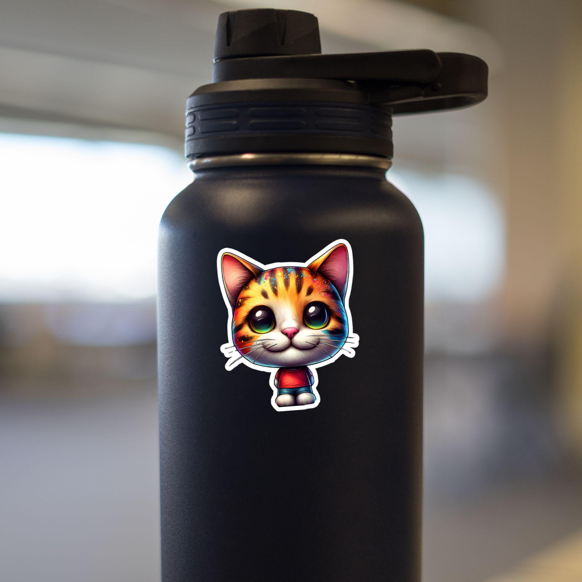 Bobblehead Cat Sticker
