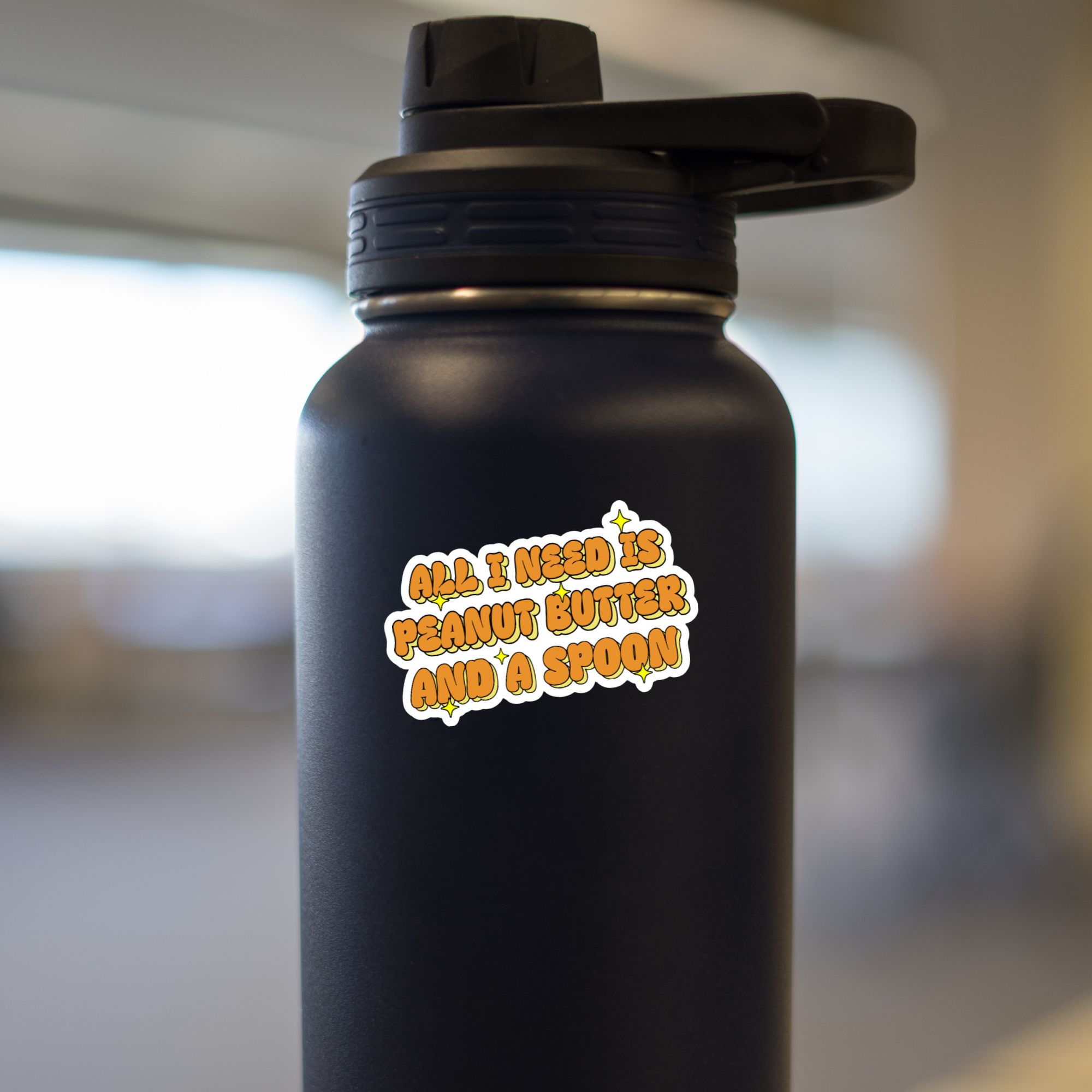 All I Need Is Peanut Butter Sticker