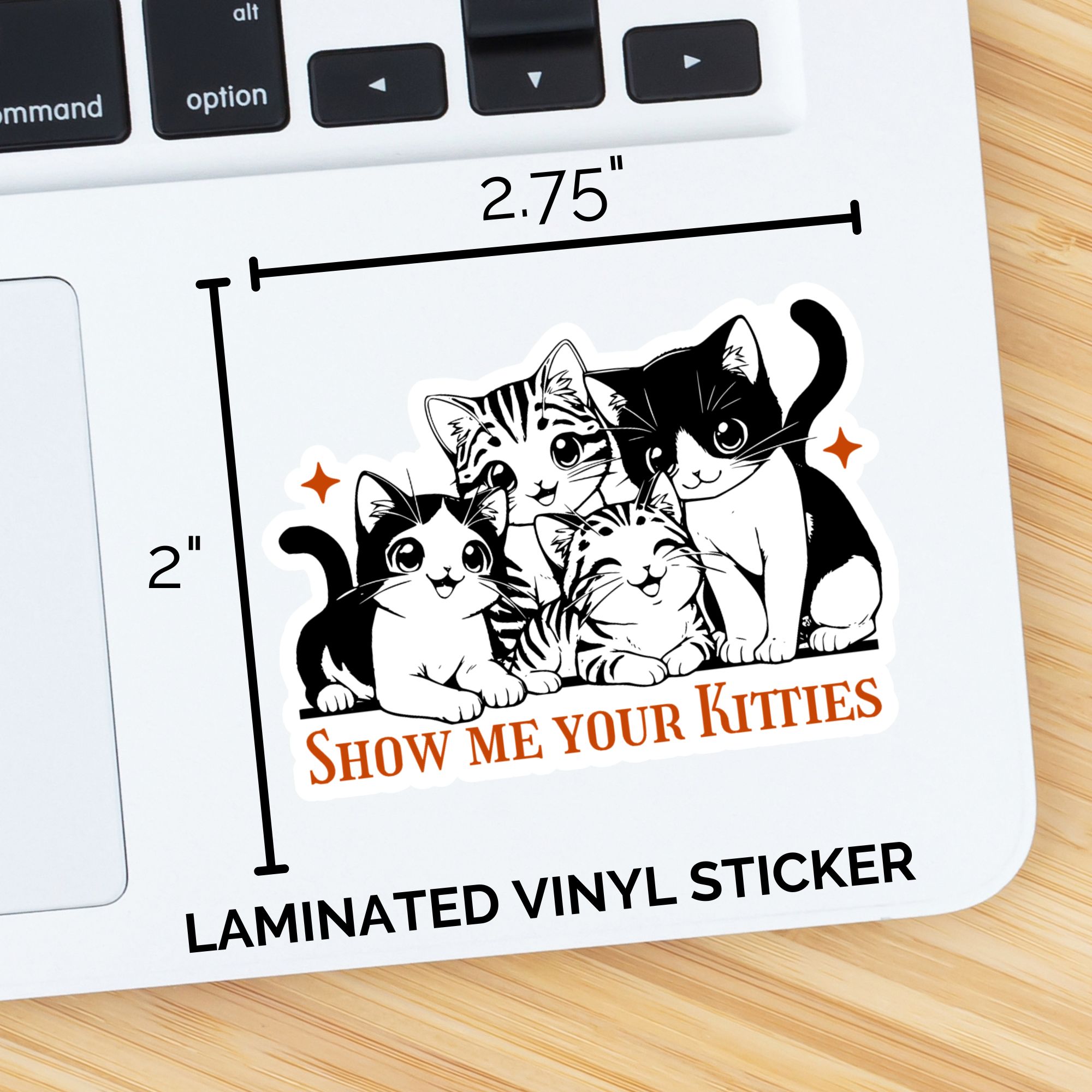 Show Me Your Kitties Sticker