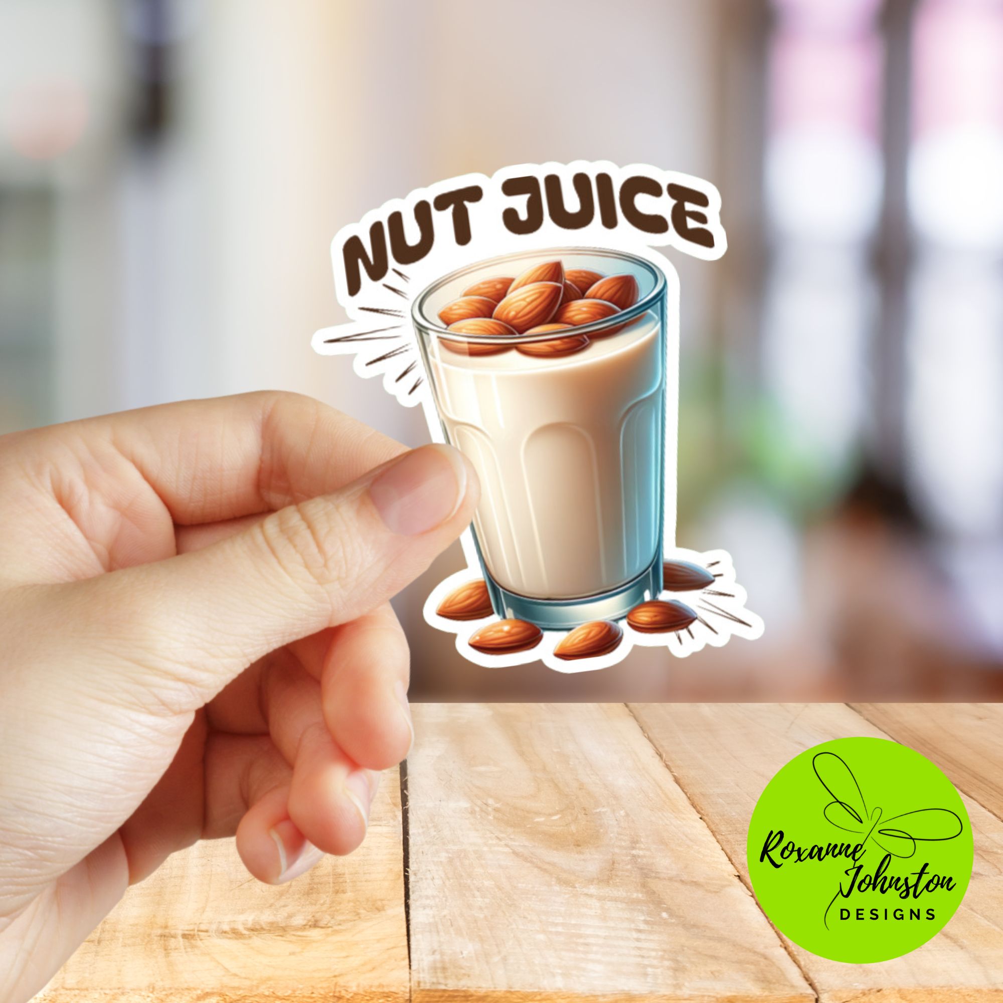 Nut Juice Sticker
