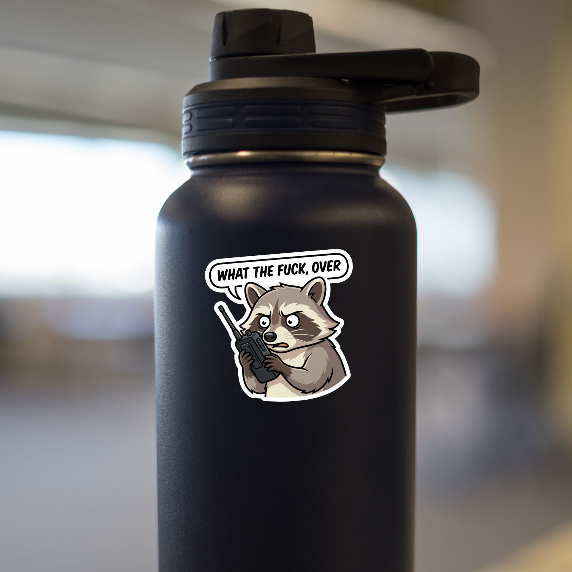 What The Fuck, Over Sticker