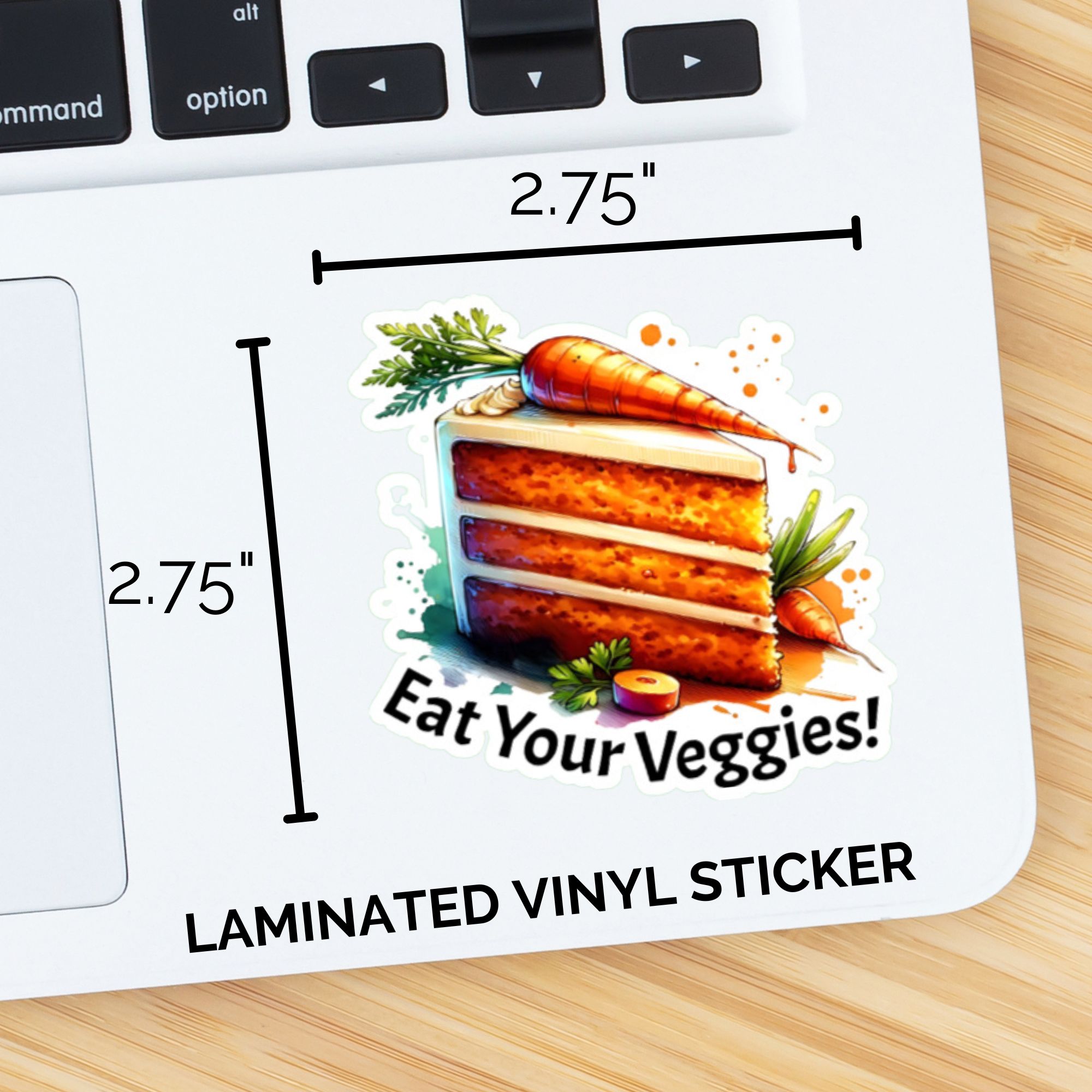 Eat Your Veggies Sticker