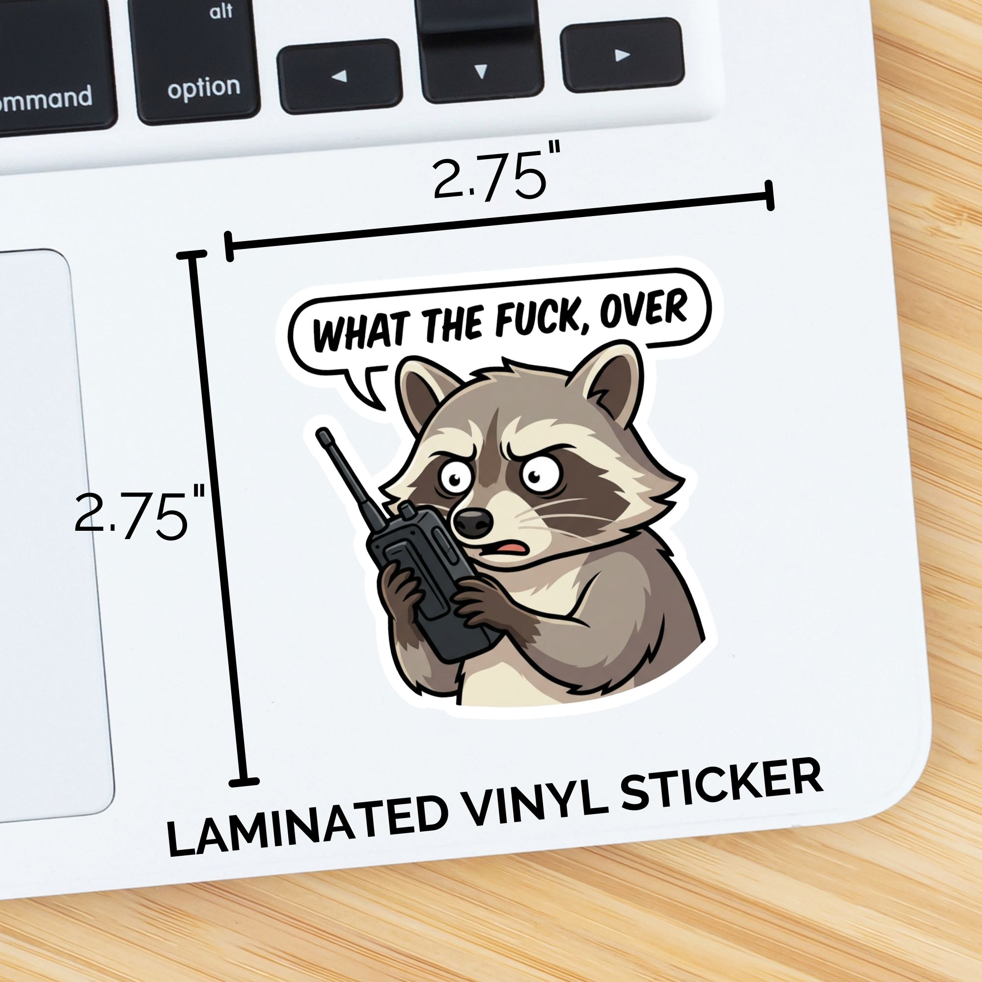 What The Fuck, Over Sticker