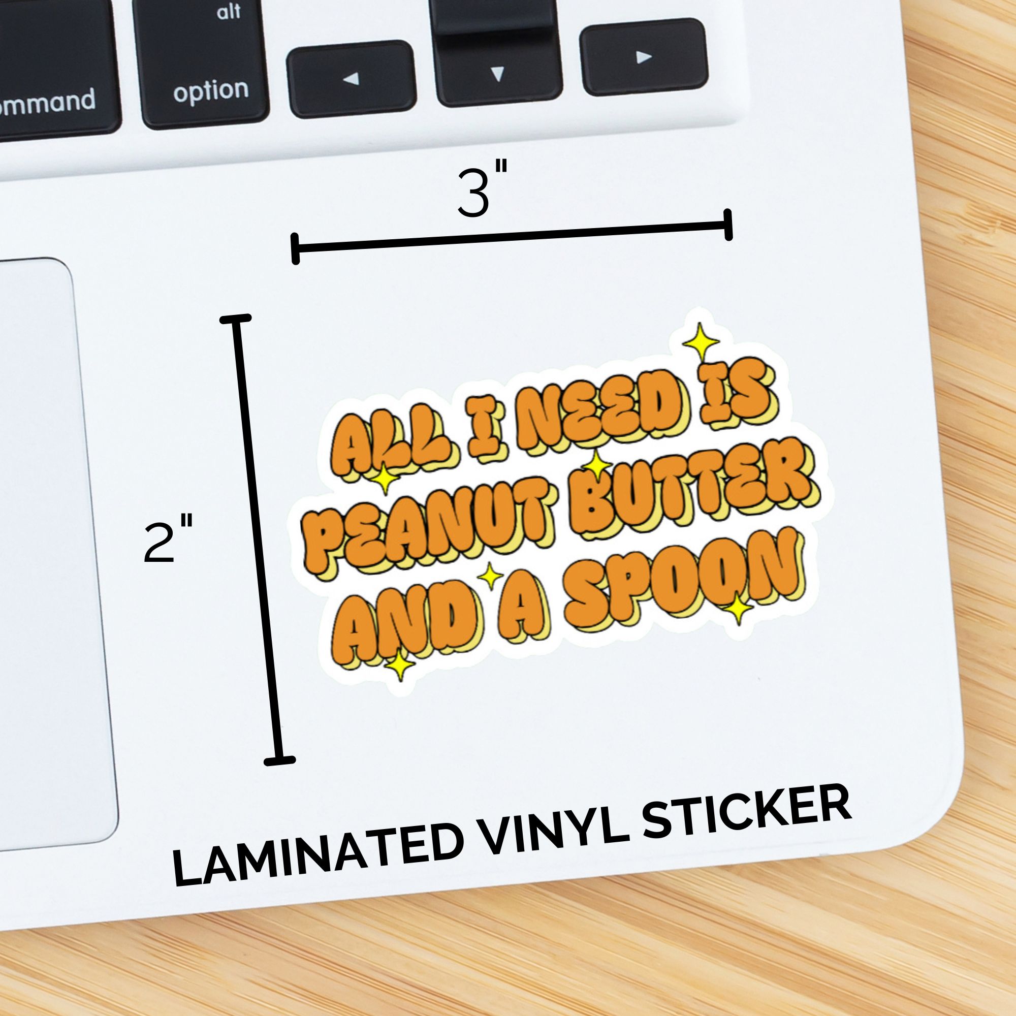 All I Need Is Peanut Butter Sticker