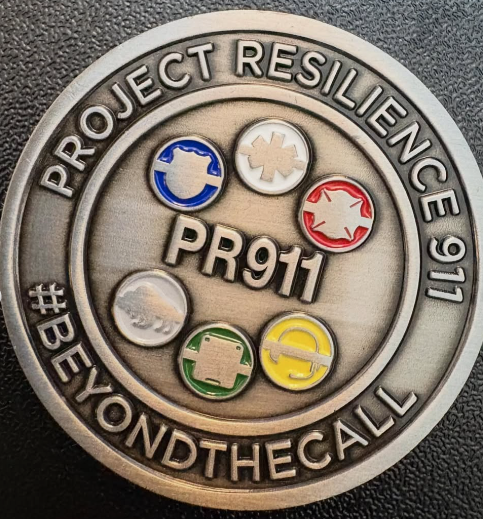 Project Resilience 911 Challenge Coin – “Beyond the Call”
