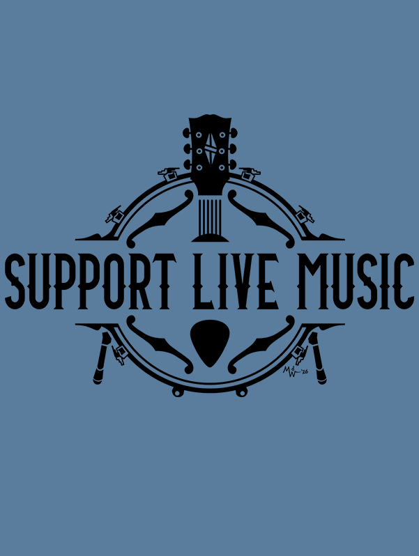 Support Live Music T-Shirt
