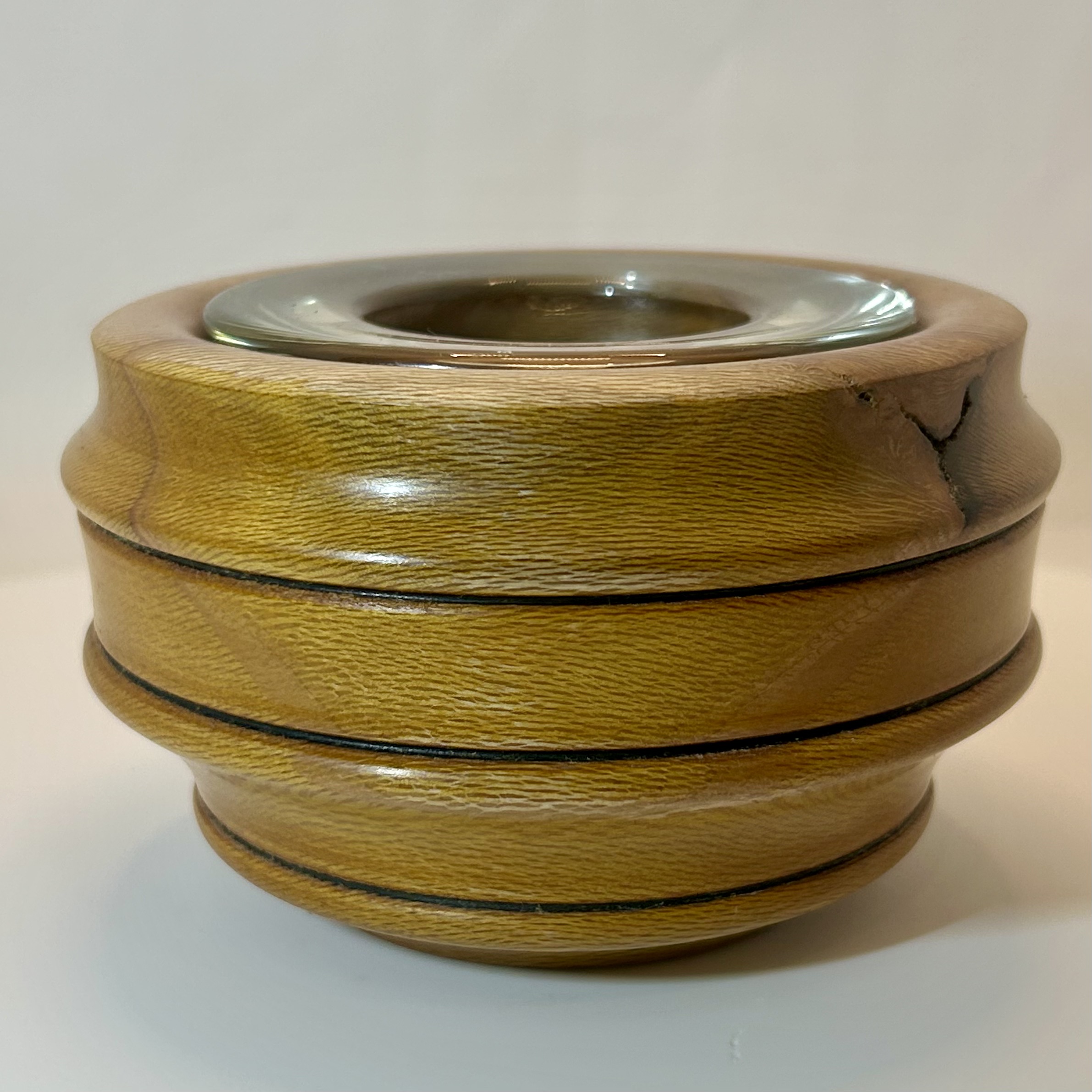 Handcrafted Wooden Candle Holder