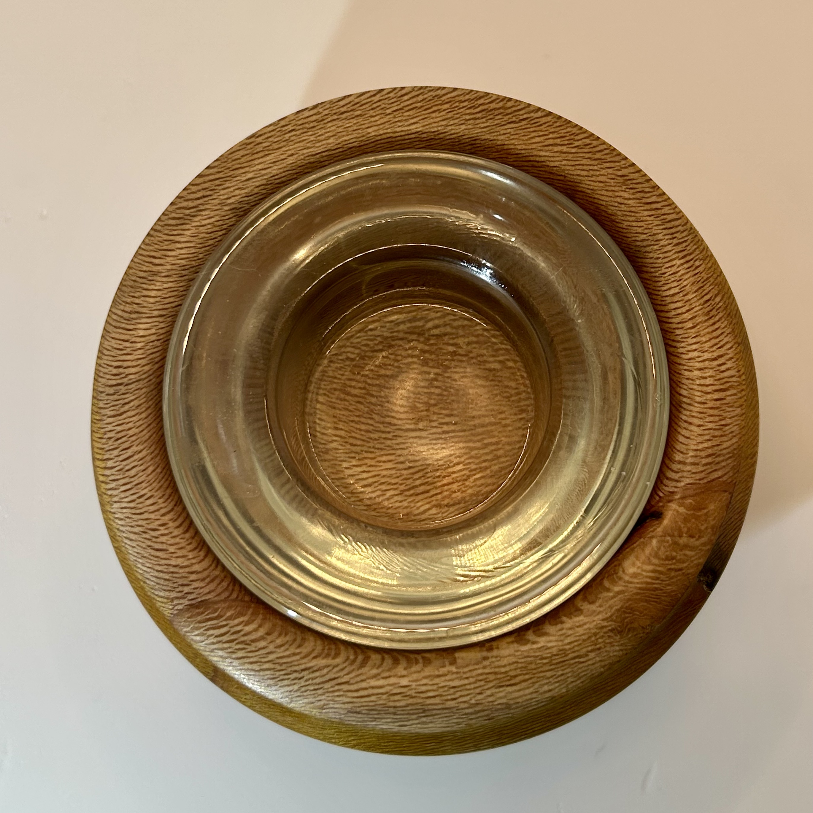 Handcrafted Wooden Candle Holder