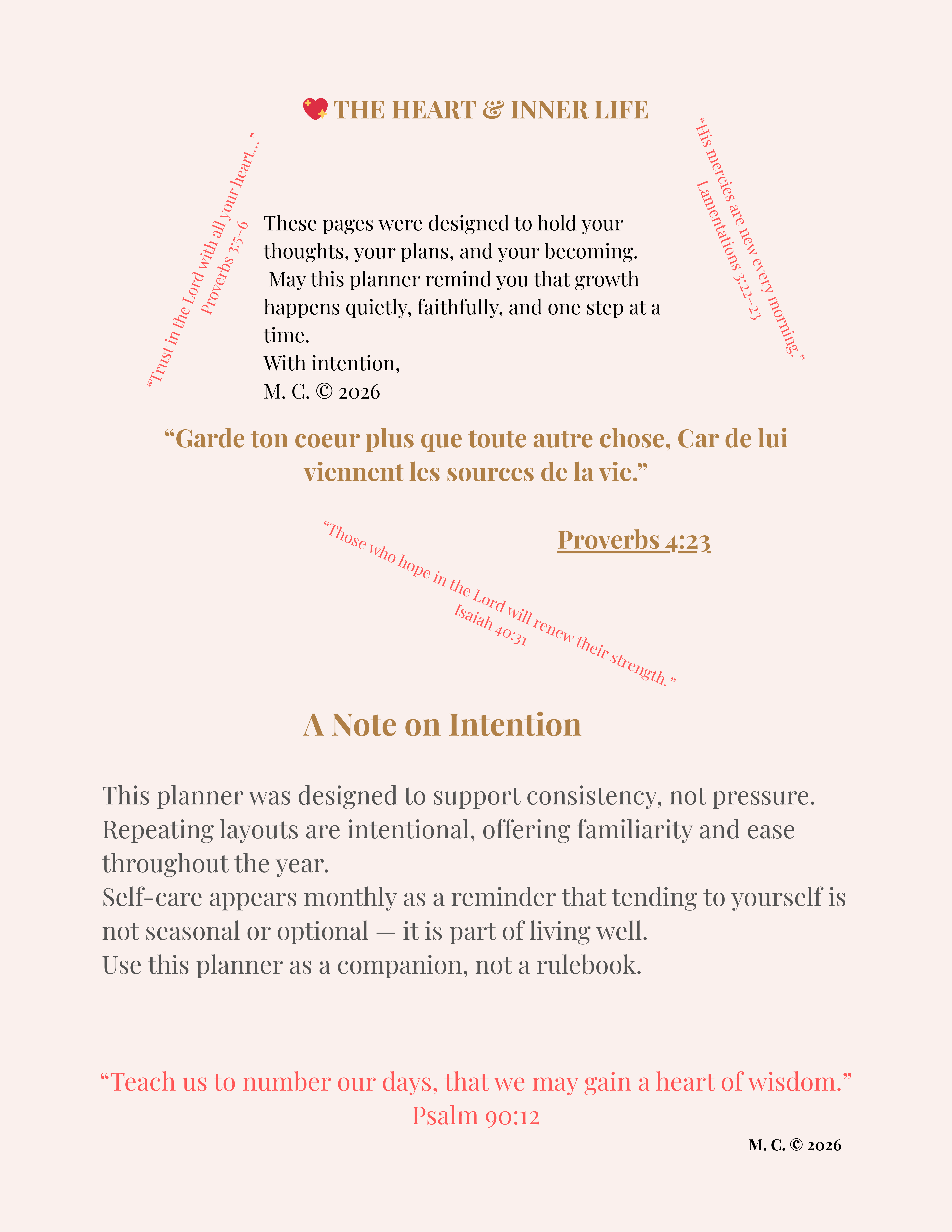 Heart & Inner Life Digital Planner