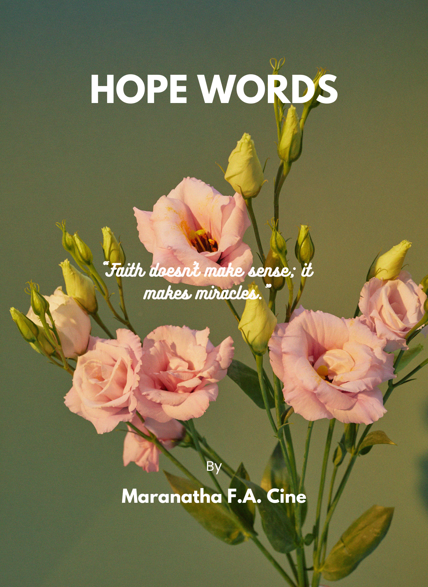 Hope Words journal