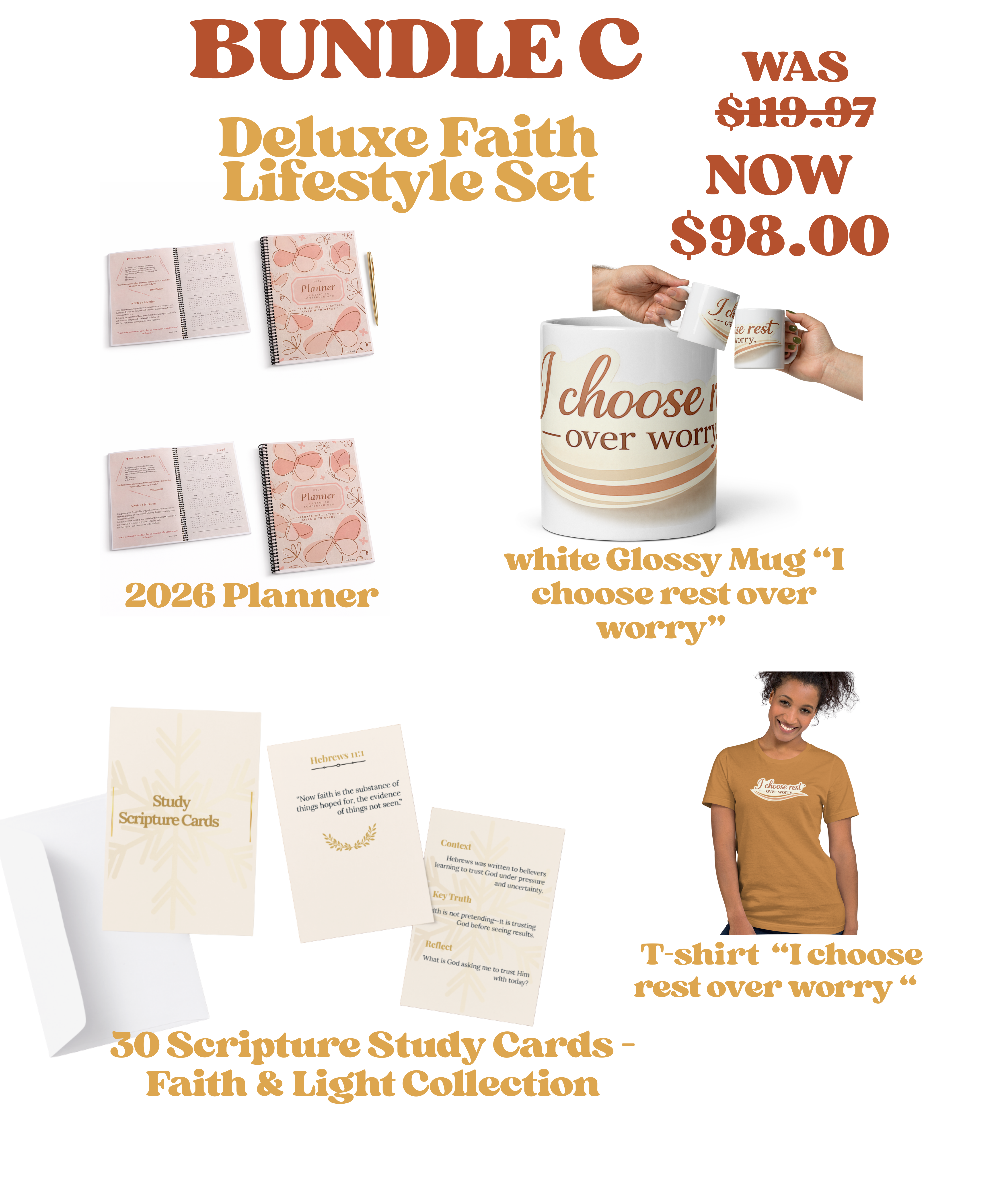 Deluxe Faith Lifestyle Set - Bundle C