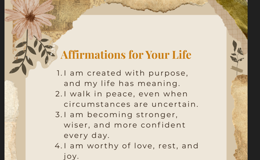 Speak Life – 30 Affirmations & Prayers for You and Your Family