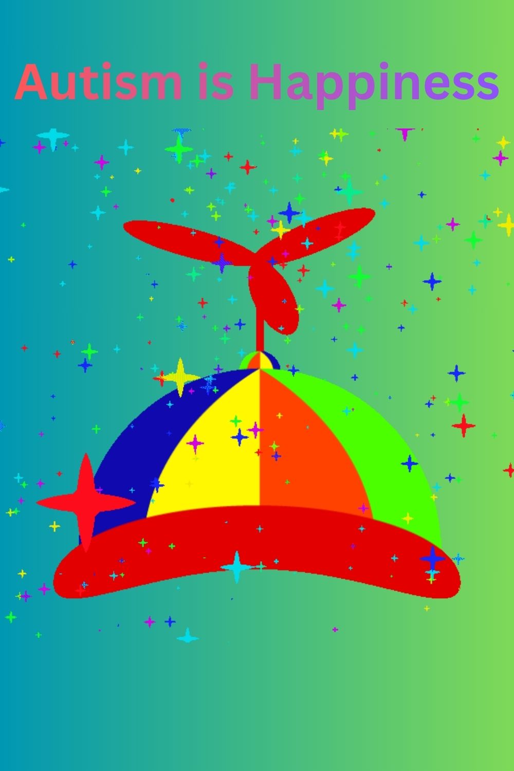 Autism is Happiness Digital Poster