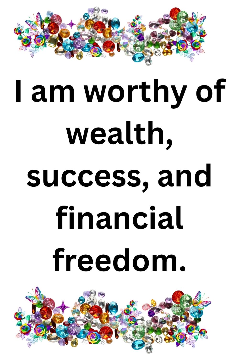 Wealth & Success Affirmation Printable