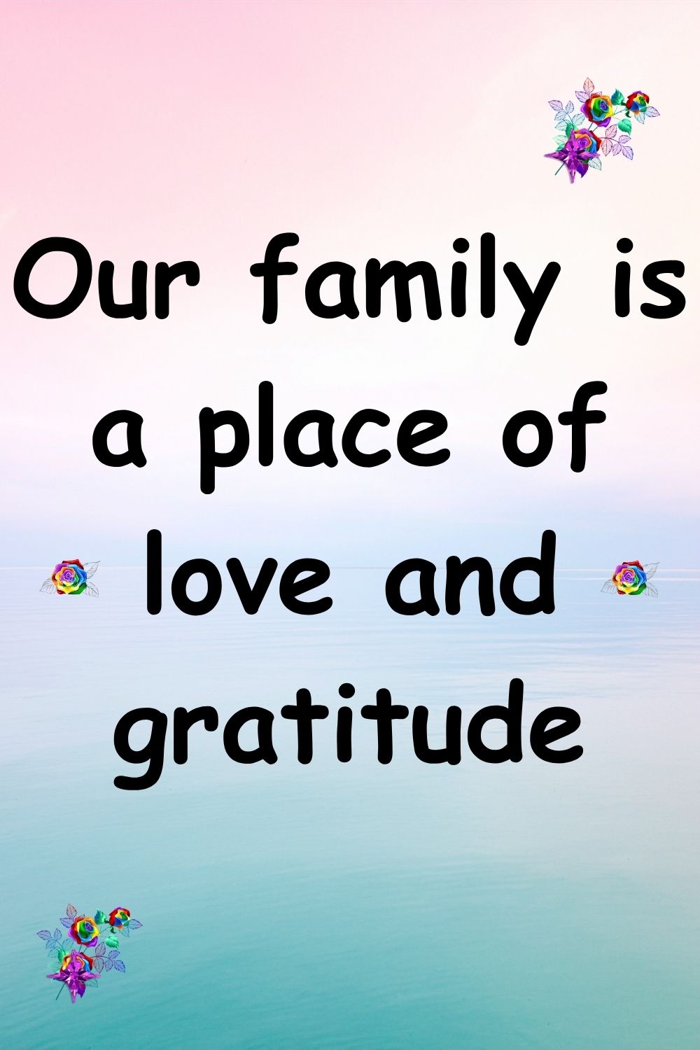 Family Love Digital Wall Art