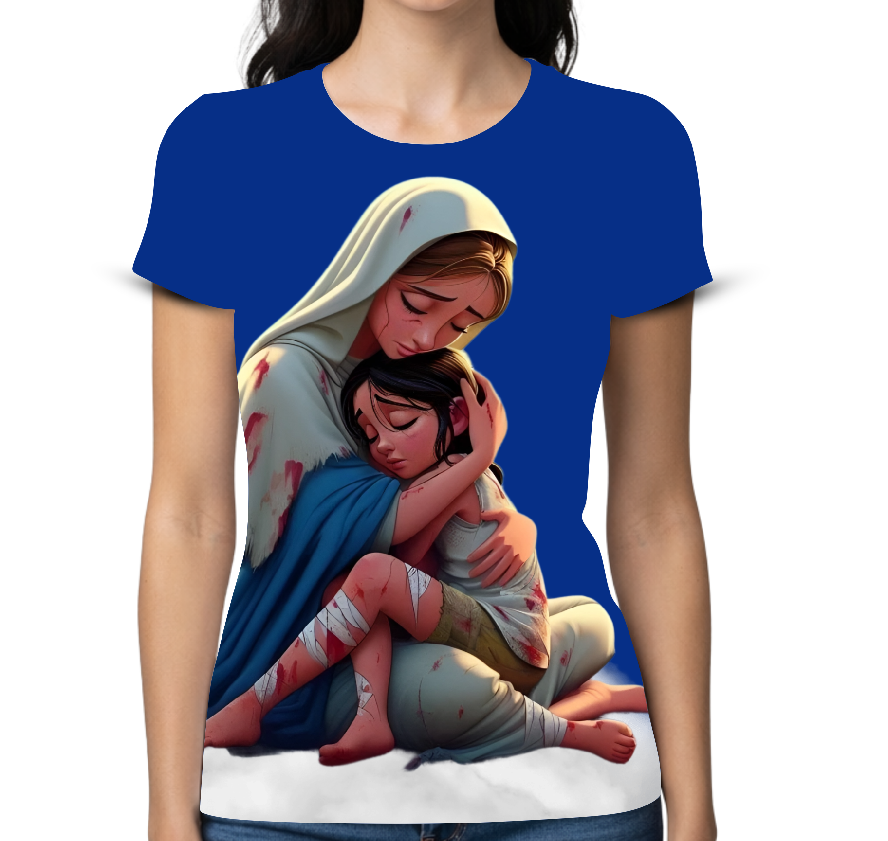 Camiseta Abraço de Mãe