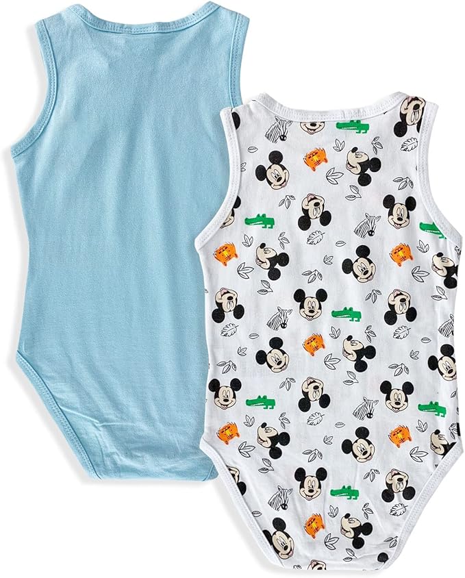 Lot de 2 bodies bébé Mickey ou Minnie