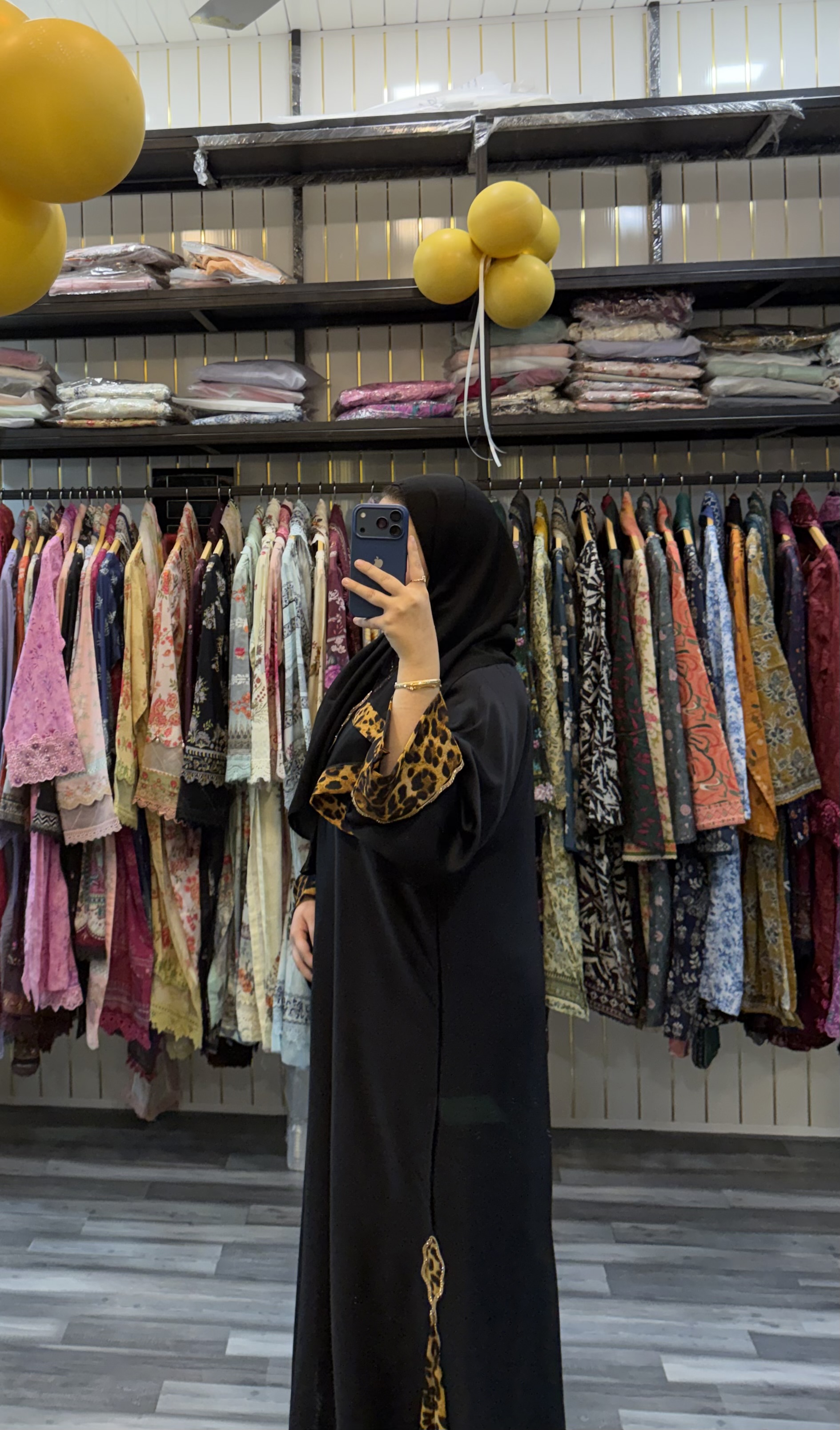 CHEETAH PRINT ABAYA