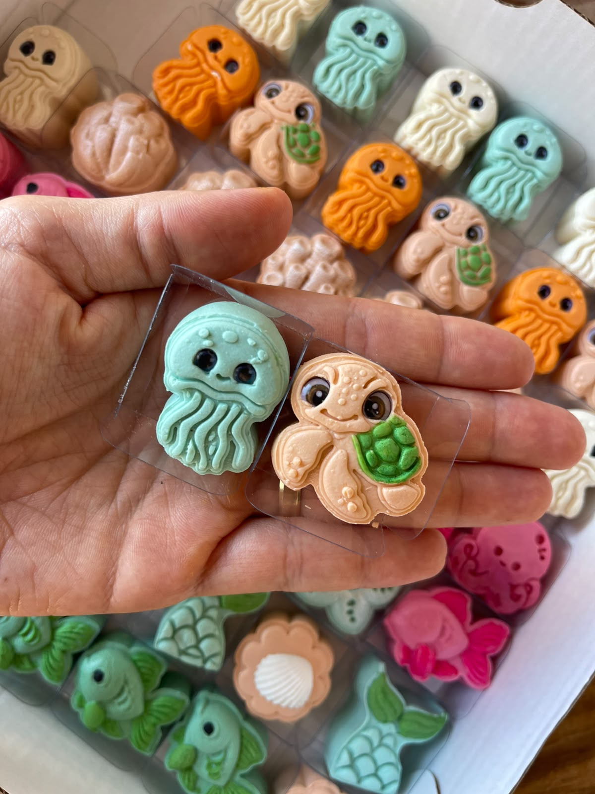 Modelador Ejetor fundo do mar para Brigadeiro, Doce, Massa e Biscoito